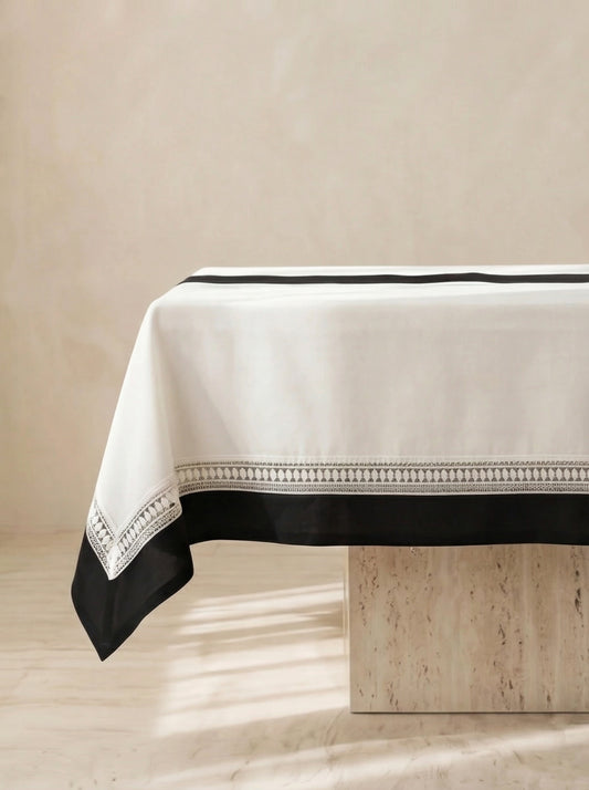 Black Tie Tablecloth