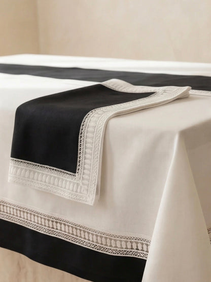 Black Tie Tablecloth