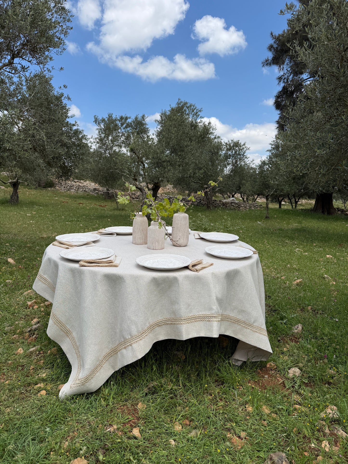 Rustic Chic Tablecloth