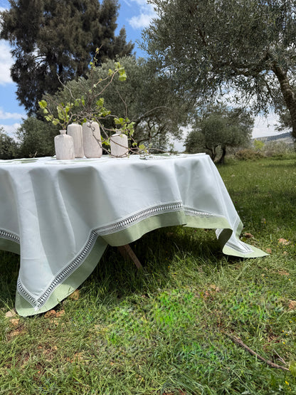 Provence Green Tablecloth