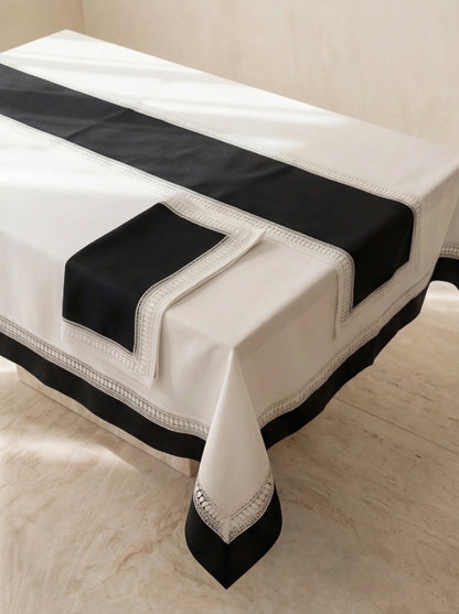 Black Tie Tablecloth