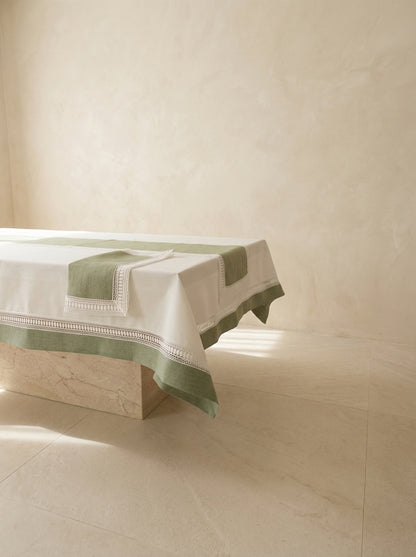 Provence Green Tablecloth