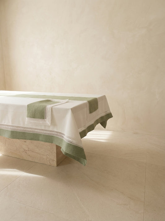 Provence Green Tablecloth