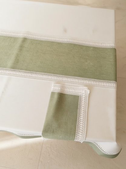 Provence Green Tablecloth
