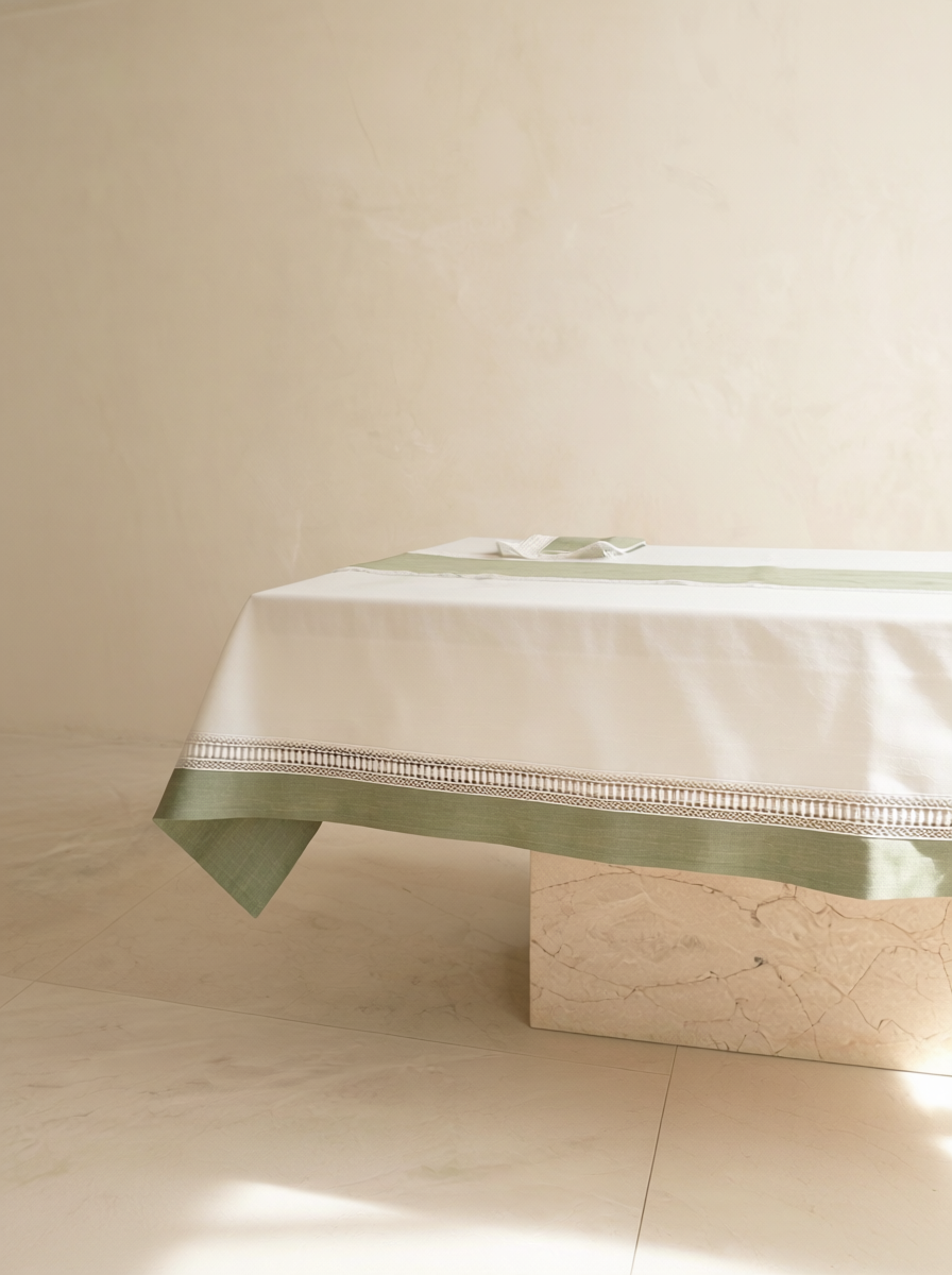 Provence Green Tablecloth