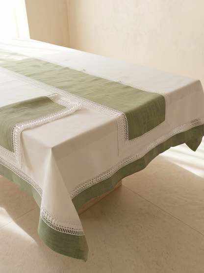 Provence Green Tablecloth